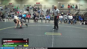 72 lbs Round 1 (6 Team) - Gavin Brent, SAW vs Luke Donahue, Donahue WA