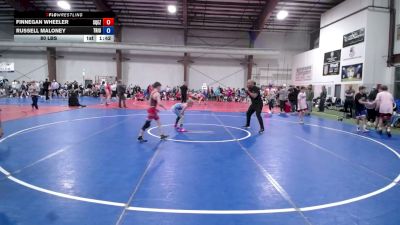 80 lbs Rr Rnd 3 - Finnegan Wheeler, Team Squeeze - MSB vs Russell Maloney, Triumph - MSB