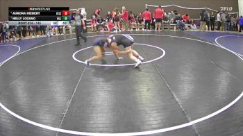 140 lbs Cons. Round 3 - Nelly Lozano, Hillsboro vs Aurora Hiebert, Kelso