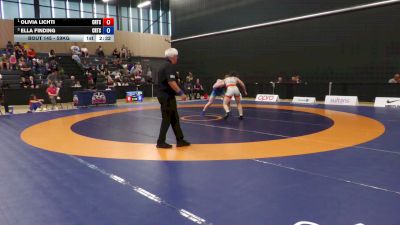 59kg Round 4 - Olivia Lichti, London-Western Wrestling Club vs Ella Finding, Coast RTC