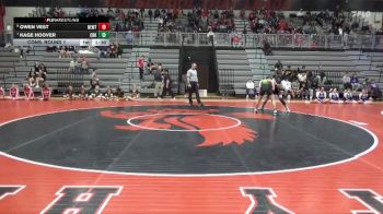 157 lbs Cons. Round 1 - Owen Vest, Newton vs Kage Hoover, Cedar Rapids Kennedy