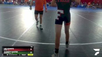 113 lbs Round 1 (4 Team) - Joe Schmitz, Xavier vs Garrett Ganter, Oconto Falls