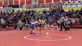 132 lbs 5th Place Match - Garrett Kuch, Benton Community vs AJ Dietz, Marion