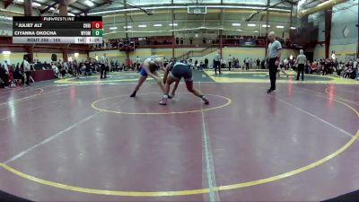 155 lbs Quarterfinal - Juliet Alt, Chestnut Ridge vs Ciyanna Okocha, Wyoming Seminary