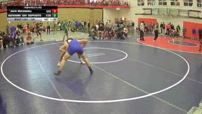 106 lbs Semifinal - Jack Mulvahill, Cascade vs Giovanni `Gio` Esposito, Kentwood