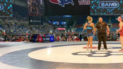 130 lbs Champ. Rd Of 64 - Katherine Love, CA vs Lindy Strowbridge, WA