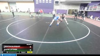 180-192 lbs Round 2 - Austin Lattimer, ID vs Trenton Blomquist, AZ