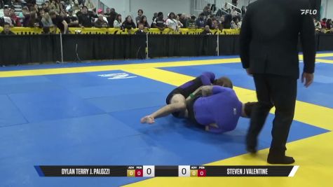 Steven J Valentine vs Dylan Terry J. Palozzi 2026 Pan IBJJF Jiu-Jitsu No-Gi Championship