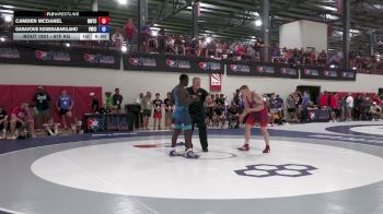 97F kg Champ. Round 1 - Camden McDanel, Nebraska Wrestling Training Center vs Garavous Kouekabakilaho, Viking Wrestling Club (IA)