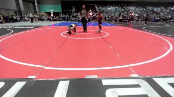 78 lbs Quarterfinal - Remington Scanlan, Team Aggression vs Scarlette Rosskopf, Elite Wrestling