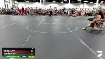 68 lbs Round 7 (8 Team) - Jadyn Koert, Iron Horse vs Tommy Placky, Mat Warriors