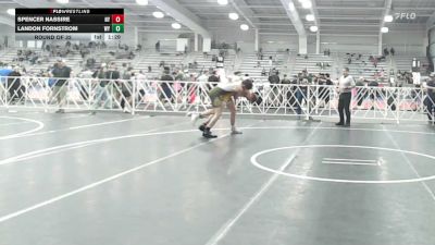 160 lbs Round Of 32 - Spencer Nassire, NY vs Landon Fornstrom, WY