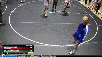 160 lbs Round 2 - Jacob Santeler, Unafilliated vs Tyler Strickland, Palmetto State Wrestling Acade