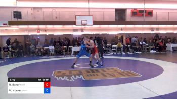 67 kg Quarterfinal - Nolan Baker, Northern Illinois Elite Wrestling Club vs Michael Hooker, Army (WCAP)