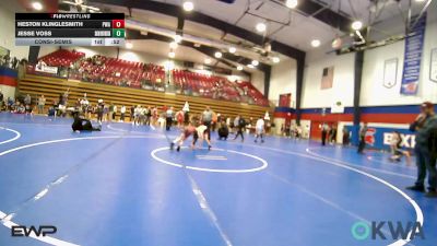 80 lbs Consolation - Heston Klinglesmith, Perry Wrestling Academy vs Jesse Voss, Skiatook Youth Wrestling