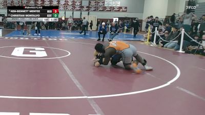 190 lbs Round Of 16 - Ken-Bennett Mentee, Middleborough vs Christian Montalvo, Nashoba Tech