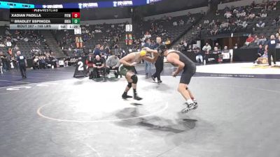 165 lbs Round Of 32 - Xadian Padilla, Pitman (SJ) vs Bradley Espinoza, Brea Olinda (SS)