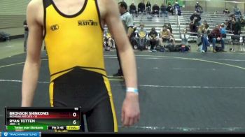 100 lbs Round 2 (6 Team) - Brycen Swiger, Ares vs Wesley Honiss, Michigan Matcats