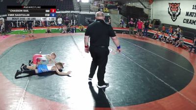 92 lbs Quarters - Chasson Bail, Idaho vs Emir Sagitullin, Utah