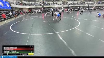 198-228 lbs Round 1 - Daisha Storlie, Wisconsin Rapids vs Sydney Coyne, Parkview Youth Wrestling