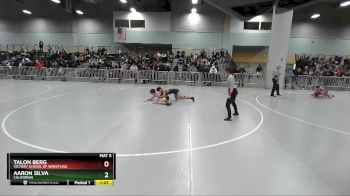 126 lbs Champ. Round 1 - Aaron Silva, California vs Talon Berg, Victory School Of Wrestling