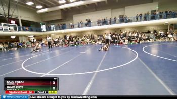 49 lbs Round 1 (4 Team) - Kade Sweat, Wasatch vs Hayes Ence, Shootbox