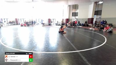 125 lbs Consi Of 16 #2 - Cody Tanner, Virginia Military Institute vs Luke Passarelli, Davidson