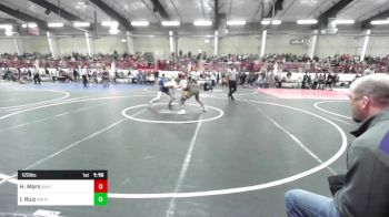 120 lbs Semifinal - Hunter Mars, Bayfield Wrestling vs Isaiah Ruiz, NM Bad Boyz