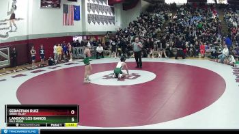 120 lbs Champ. Round 2 - Sebastian Ruiz, Green Valley vs Landon Los Banos, Palo Verde