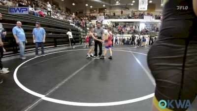 100 lbs Semifinal - Walker Gratz, Madill Takedown vs Maximus Gray, Division Bell Wrestling