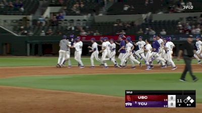 TCU Baseball Wins It In 11 Innings Vs. USC