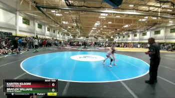 95 lbs Quarterfinal - Karsten Kilgore, Eastside United vs Braylen Williams, Stanley County