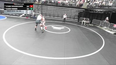 5A 190 lbs Cons. Round 1 - Kaden Kimber, Box Elder vs Cyden Shauerhamer, Cedar Valley