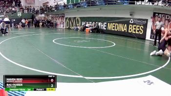 157 lbs Cons. Round 3 - Maven Reid, Buckeye (Medina) vs Bas Fahrer, Lancaster