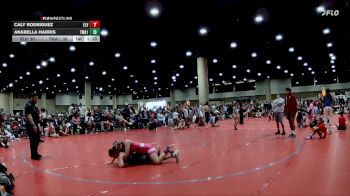 130 lbs 4th Wrestleback (16 Team) - Anabella Harris, TWA #1 vs Caly Rodriguez, Elevation WC