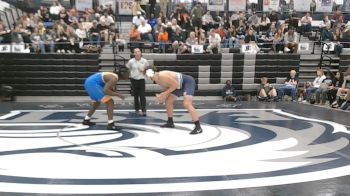 285 lbs 4th Wrestleback (16 Team) - Lazarius Feggins, Columbus vs Chevy Joyce, Coahulla Creek