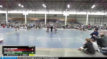 75 lbs Semifinal - Paloma Parr-Coffin, Unaffiliated Girls vs Mylah Henebry, East Valley Girls