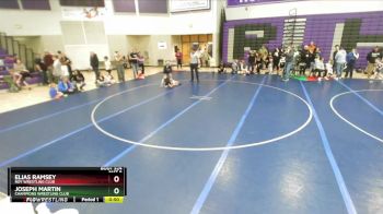 50 lbs Cons. Round 1 - Joseph Martin, Champions Wrestling Club vs Elias Ramsey, Roy Wrestling Club