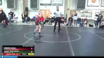 84 lbs Finals (2 Team) - Jordan Segal, Germantown Wrestling vs Henry Moltumyr, Diamond Fish