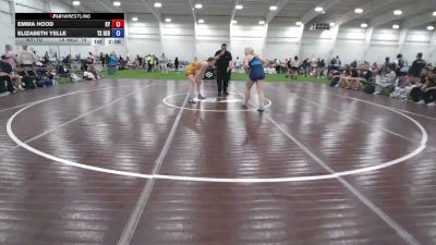 155 lbs Emma Hood, Kentucky vs Elizabeth Yelle, Texas Red