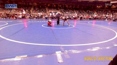 55 lbs Round Of 32 - Jordy Strittmatter, Young Guns vs Kohen White, Panther Youth Wrestling