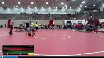 195 lbs Quarterfinal - Mickey Daring, Fort Wayne Bishop Luers vs Jericko Jackson, Prairie Heights Wrestling