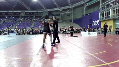 131 lbs Semis (4 Team) - Bryce White, Oklahoma City University vs Makenzie Shaw, Dickinson State