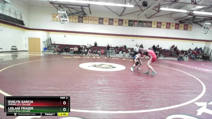 160 lbs 3rd Place Match - Evelyn Garcia, Fresno City College vs Leilani ...