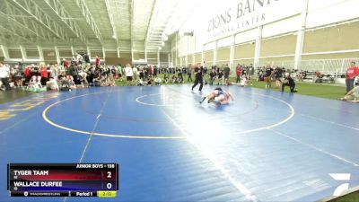 138 lbs Cons. Round 6 - Tyger Taam, HI vs Wallace Durfee, ID