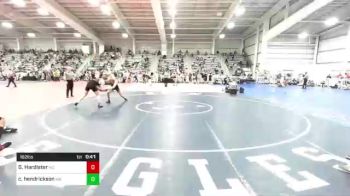 182 lbs Consi Of 32 #2 - Gavin Hardister, NC vs Cooper Hendrickson, MN