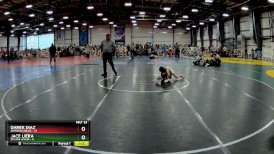 60 lbs Rd# 9- 2:15pm Saturday Final Pool - Jace Liera, Rough House vs Darek Diaz, Untouchables