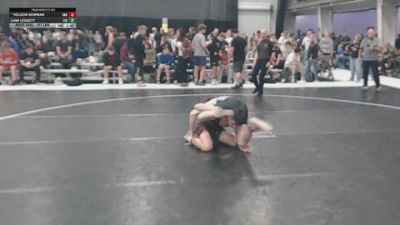 157 lbs Champ. Rd Of 64 - Liam Leggett, Lake Gibson Braves vs Kelson Newman, Guerrilla Wrestling Academy