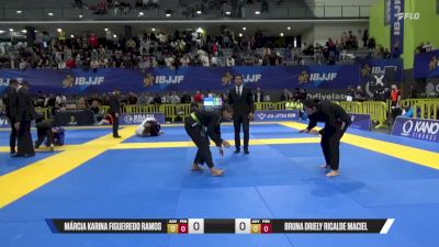 Bruna Driely Ricalde Maciel vs Márcia Karina Figueiredo Ramos 2025 European Jiu-Jitsu IBJJF Championship
