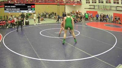 165 lbs Cons. Semi - Dylan Jones, Mountain View vs Bryce Rowland, Auburn